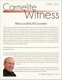 Carmelite Witness Issue 7